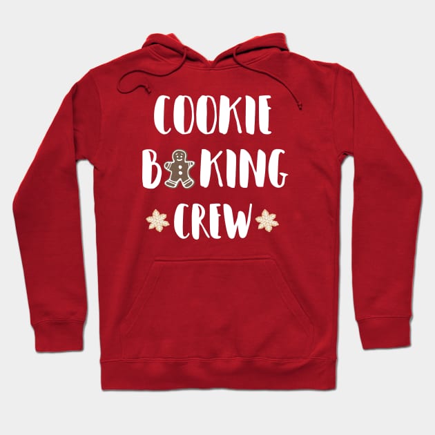 Cookie baking crew, Family Christmas holiday Hoodie by ArtfulTat